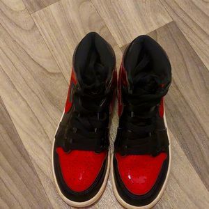 Nike Air Jordan 1 Retro OG Patent Bred Kids